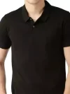 Men's Essential Black Polo T-Shirt - Timeless Style, Effortless Versatility